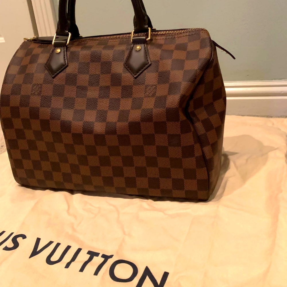 Louis Vuitton Damier Ebene Canvas Speedy 30